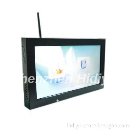 WIFI function 15.6 inch Advertising player digital photo frame